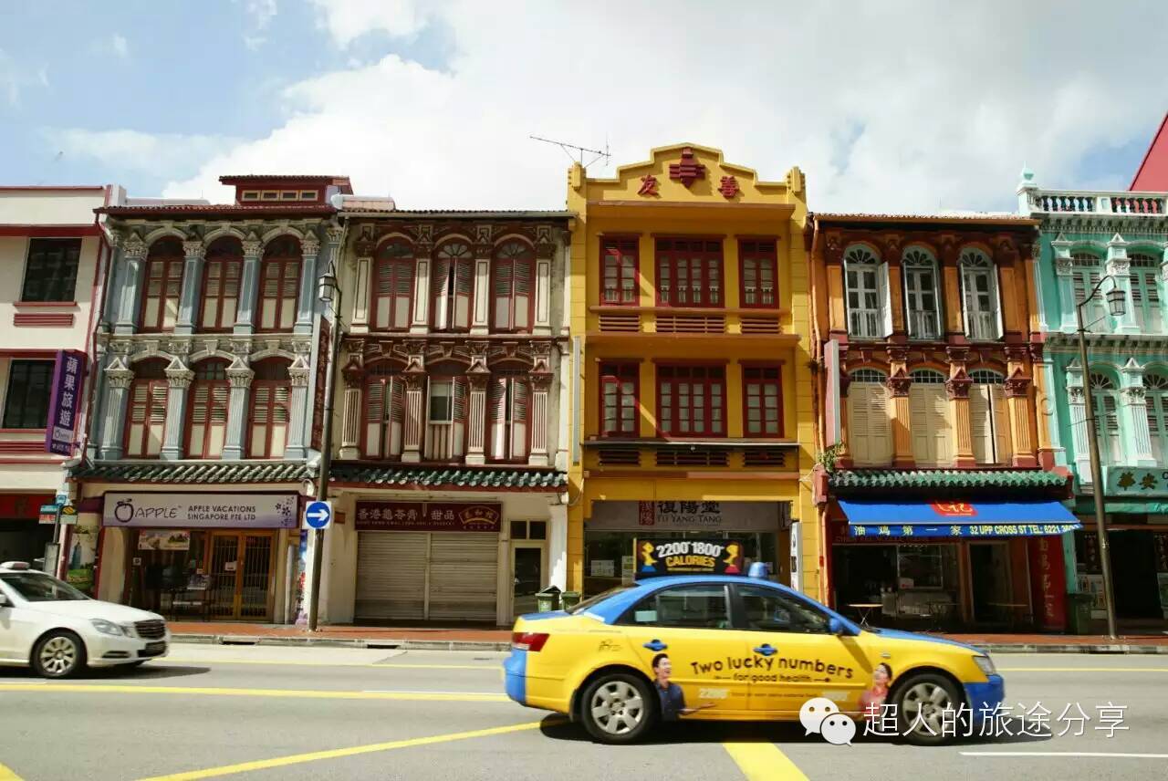 新加坡的中国店,新加坡中国城全景视频