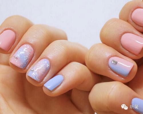 nail美甲款式图片,nail简约美甲