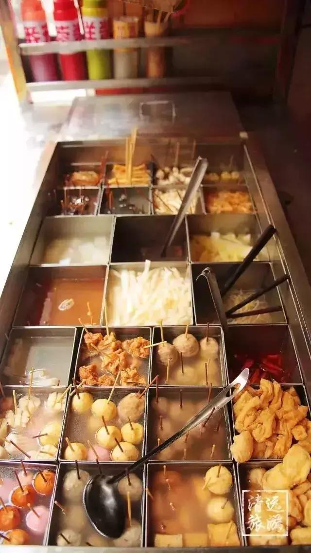 清远的街道,清远市清新第一美食街