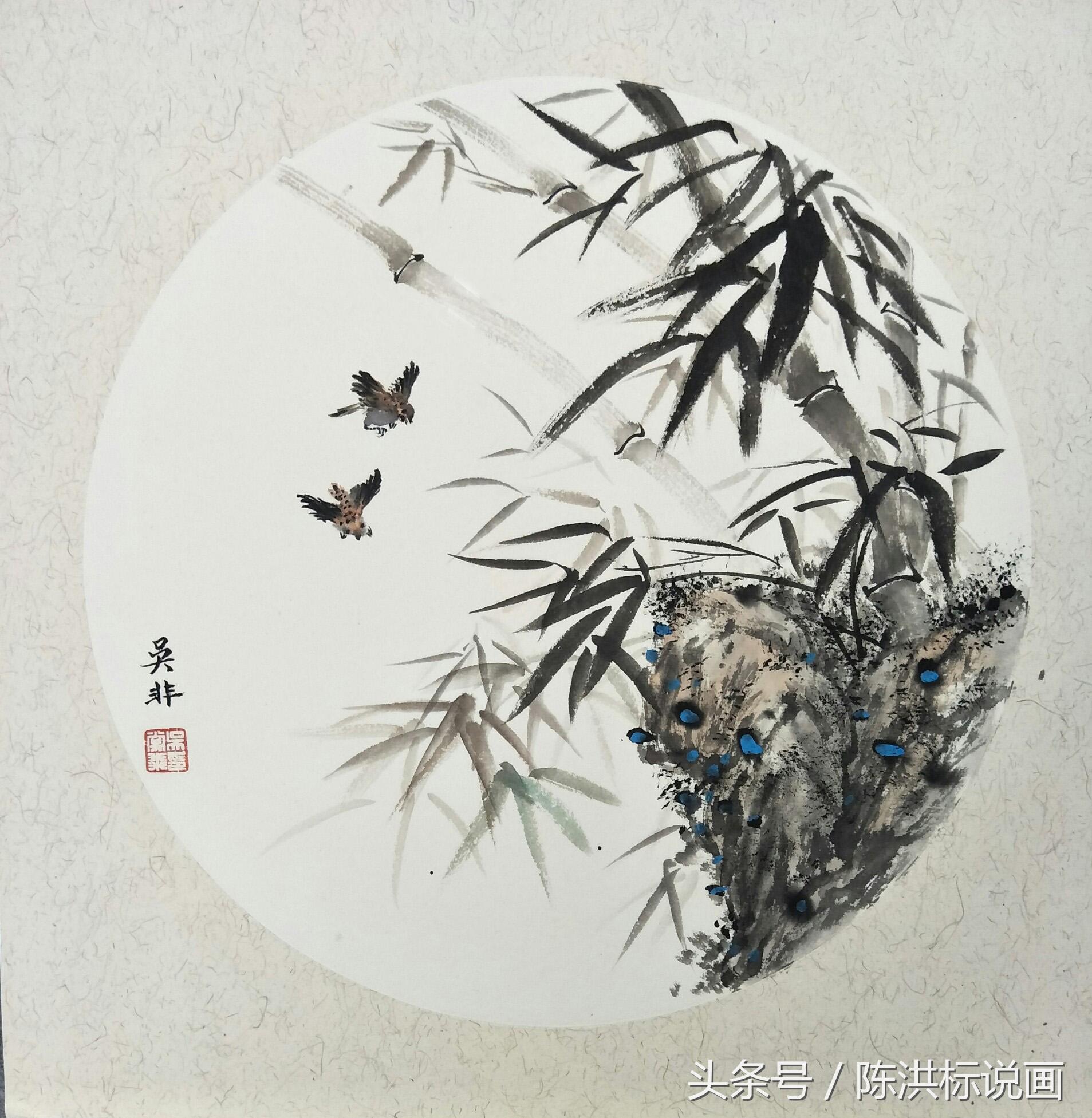 精美花鸟团扇22幅太漂亮了,团扇100幅欣赏