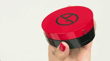 阿玛尼红气垫真实测评瑕疵皮,评测阿玛尼红气垫4号色