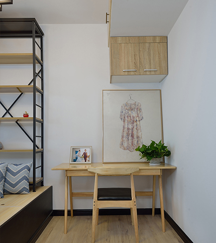 双宋结婚新房如果这样装~上海高桥新城89㎡北欧实景,隐形门亮了