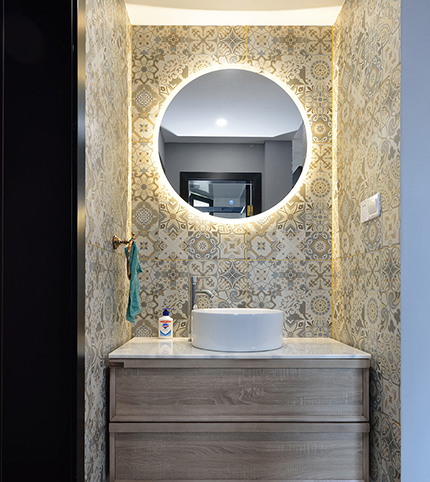 双宋结婚新房如果这样装~上海高桥新城89㎡北欧实景,隐形门亮了