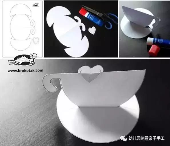 卡纸贺卡幼儿园手工,卡纸贺卡简单幼儿园