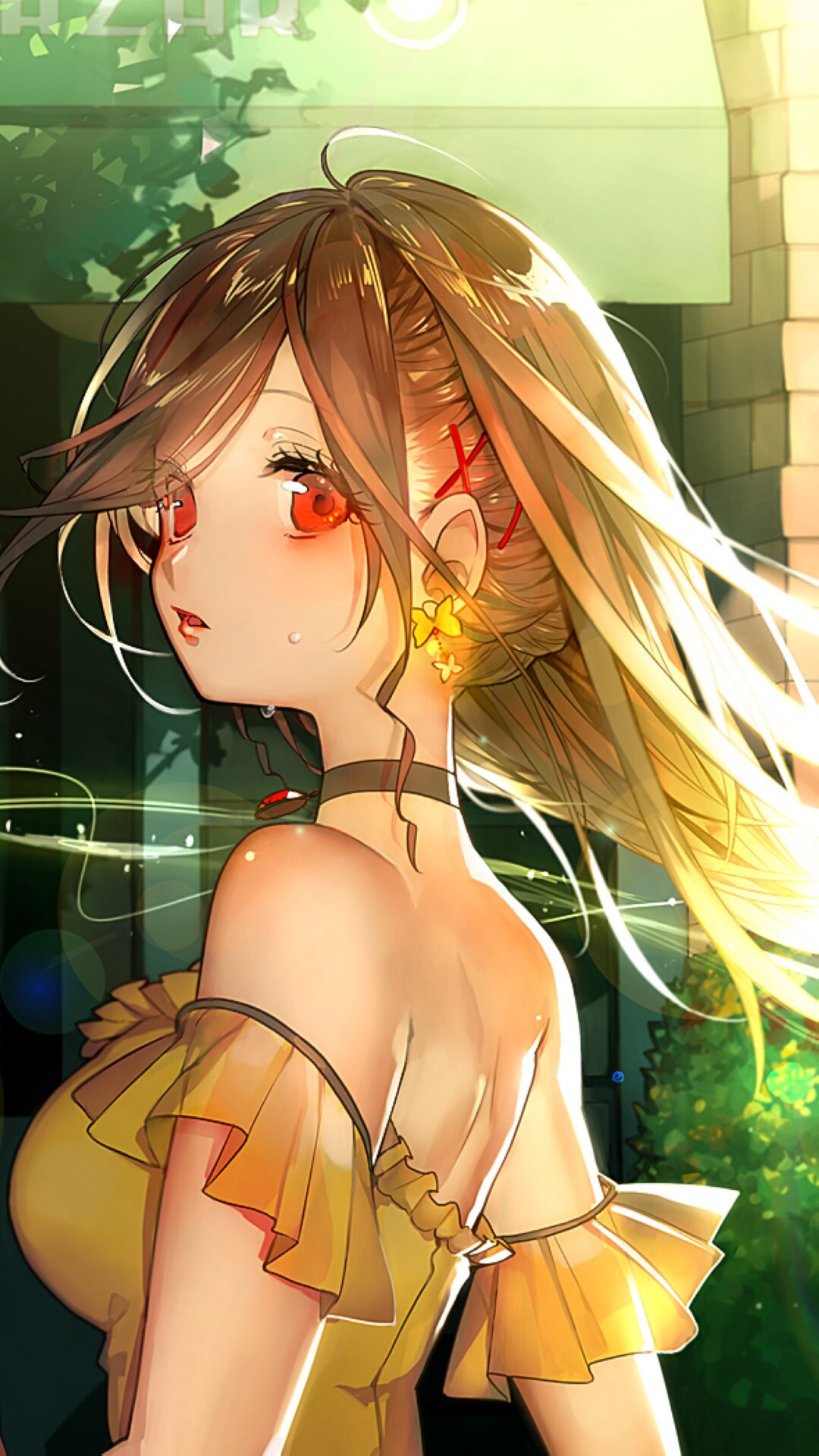 唯美锁屏壁纸图片大全少女心,向日葵唯美壁纸锁屏图片