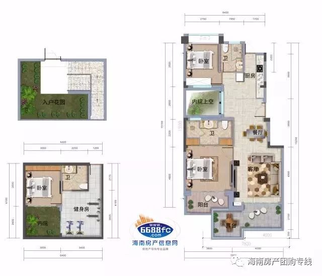 三亚海棠湾联投海棠韵房价,联投海棠韵复式