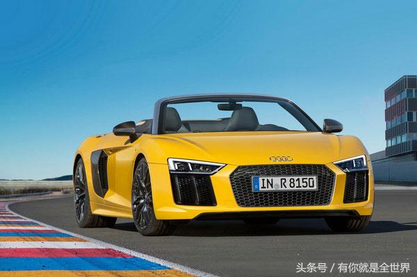 奥迪audir8黑武士,AudiR8敞篷版