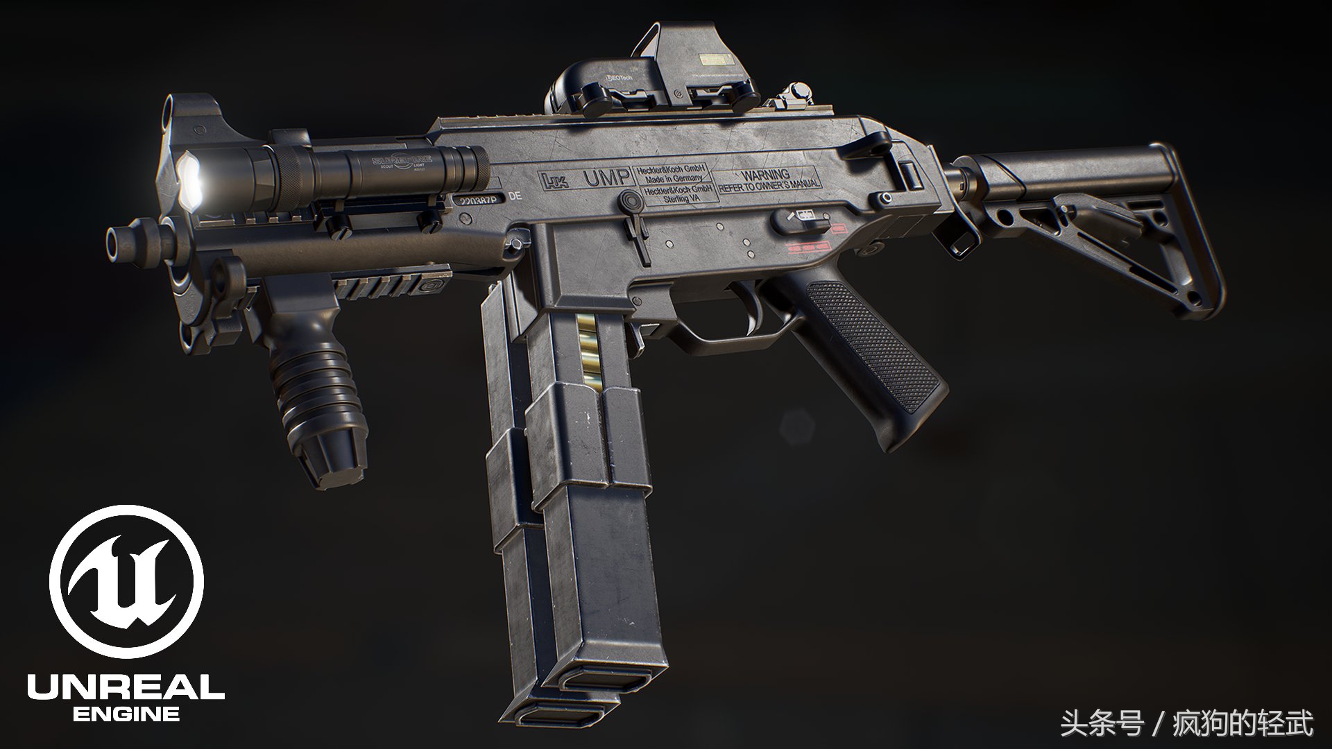 ump冲锋枪mp5,ump45冲锋枪被被增强了吗