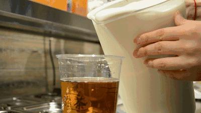 网红小清新奶茶,网红小清新风奶茶店