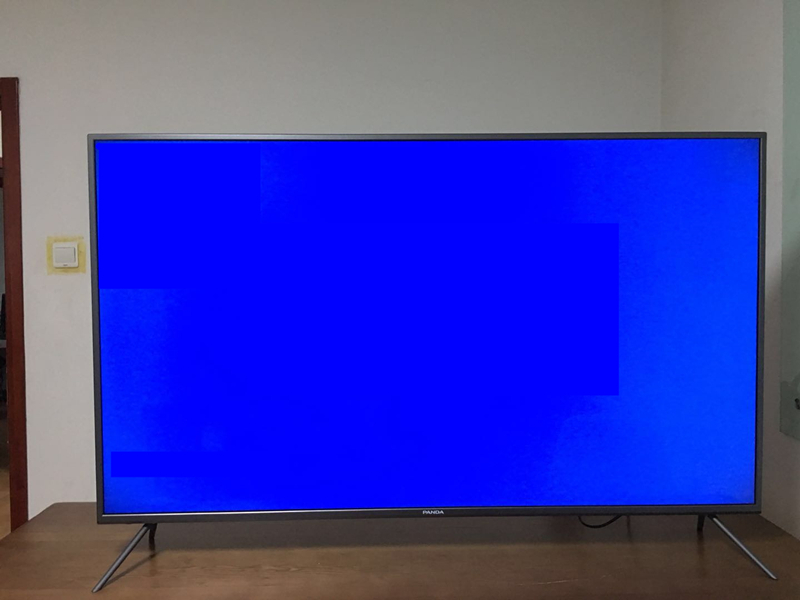 熊猫55寸电视机,熊猫55寸电视灰屏解决方法