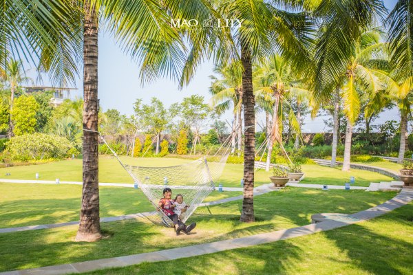 有独立泳池的度假酒店,这家酒店有12层楼