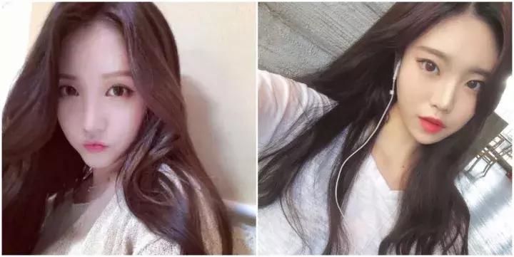 刘海图片女显脸小,有刘海扎发显脸小