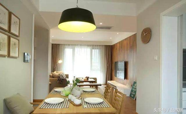 中式实木家具装修风格,三室一厅中式实木家具装修效果图