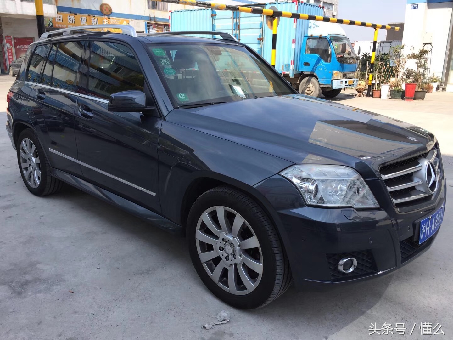 精品奔驰glk300,说车的小青奔驰glk300