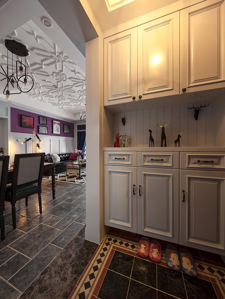 172平米新家美式混搭风格很温馨 (72平米美式全屋定制家具)