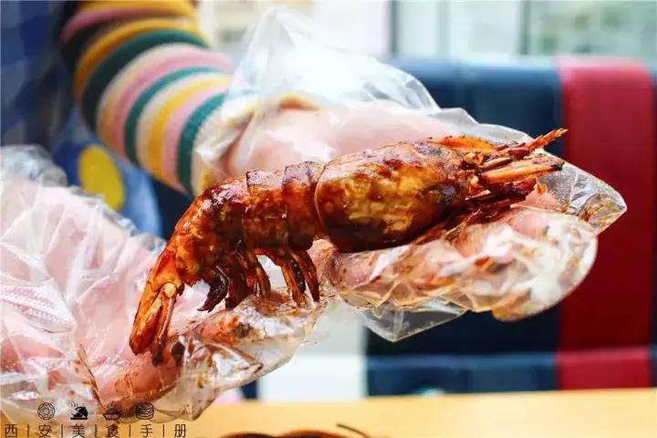 电吹风虾,台湾电吹风烤虾