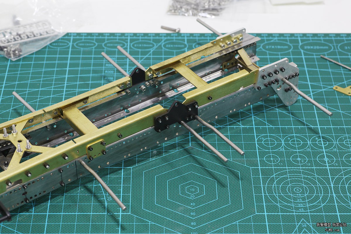 论复杂程度我只服它｜德国ScaleArtMAN三向自卸车细节（三）