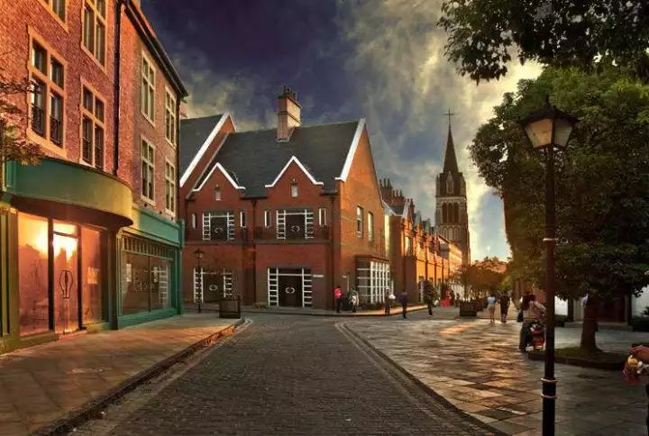 上海异域风情小镇在什么地方,上海泰晤士小镇异域风情