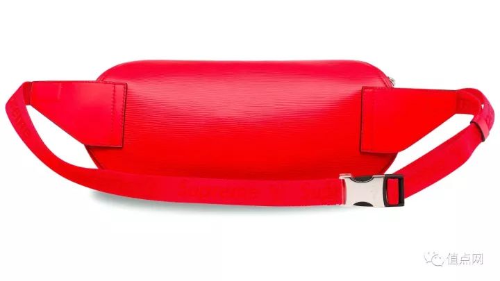 lv联名supreme手拿包,lv和supreme联名红色皮夹克