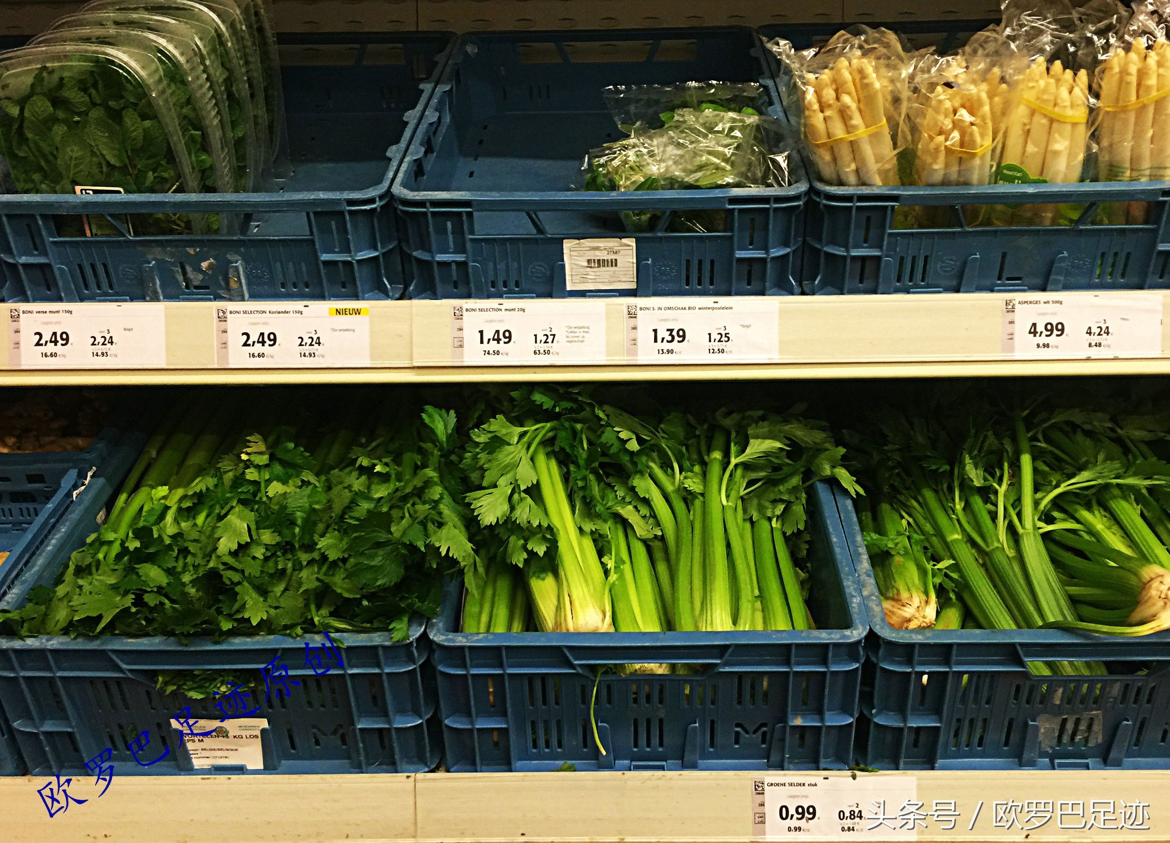 欧洲超市的价格太丧,pu心,da病,xi狂,ben……原创实拍