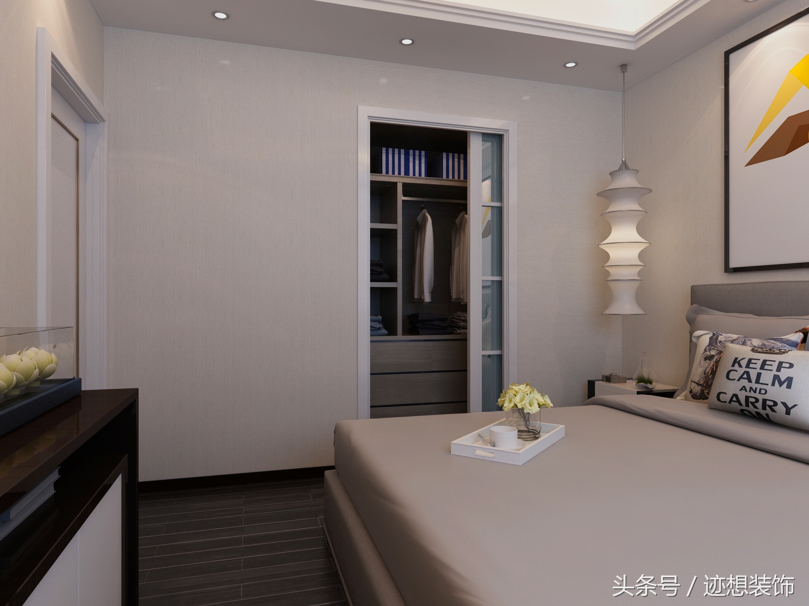 泰和地中海186大平层设计,泰和龙岸新中式装修