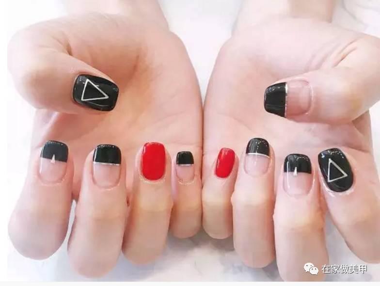 不同甲型的修型方法口诀,本甲指甲款式教程