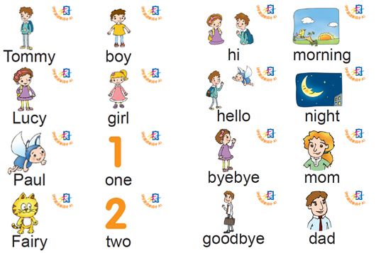 幼儿园英语词汇,幼儿园英语词汇量