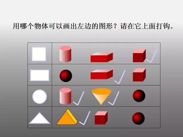 一年级数学认识图形复习课件,一年级下册数学认识图形教学视频