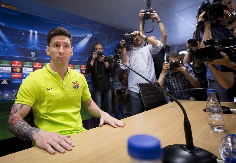 梅西拉莫斯图集,梅西伯纳乌晒球衣纹身后续