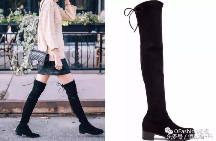 冬天又潮又保暖秒杀你的长靴,冬季过膝长靴很多人都喜欢