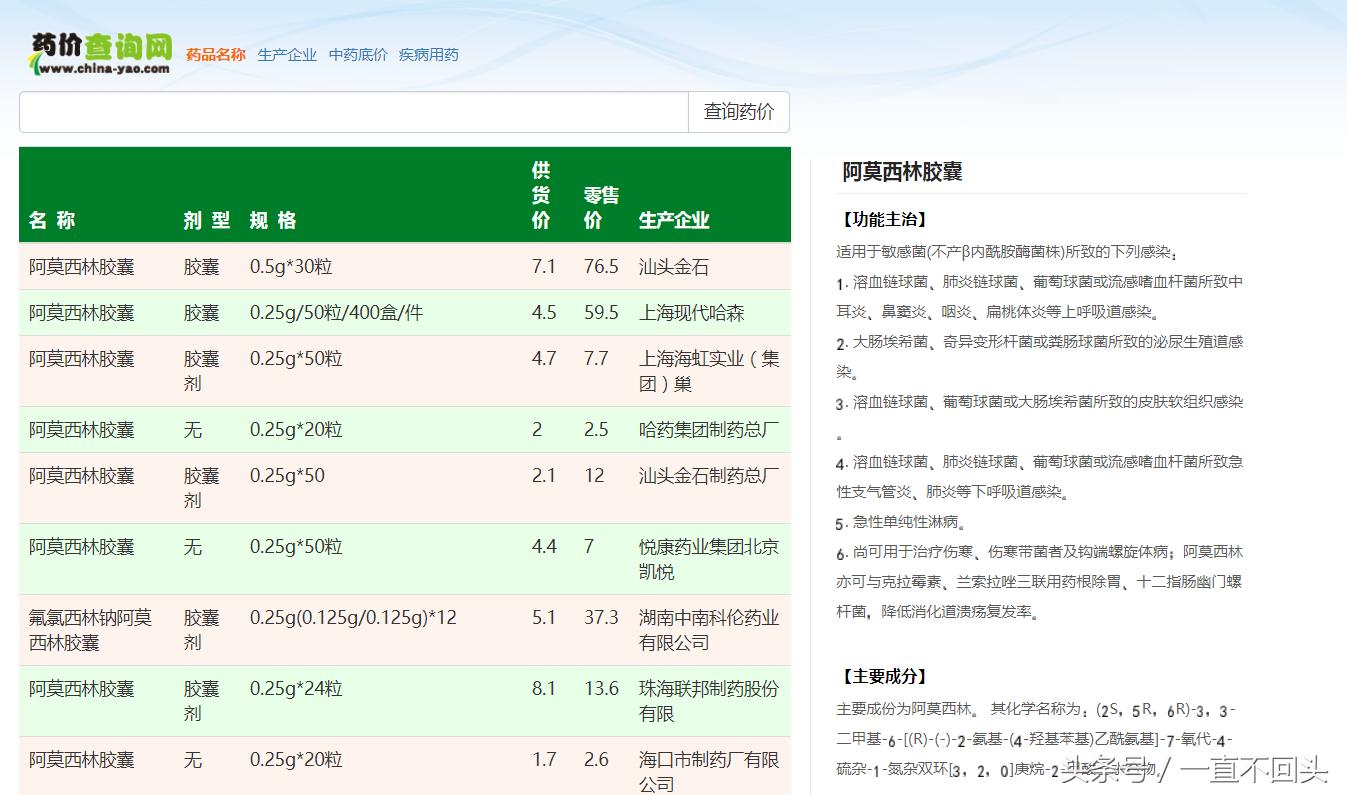 药价查询软件,药品价格查询是哪个网