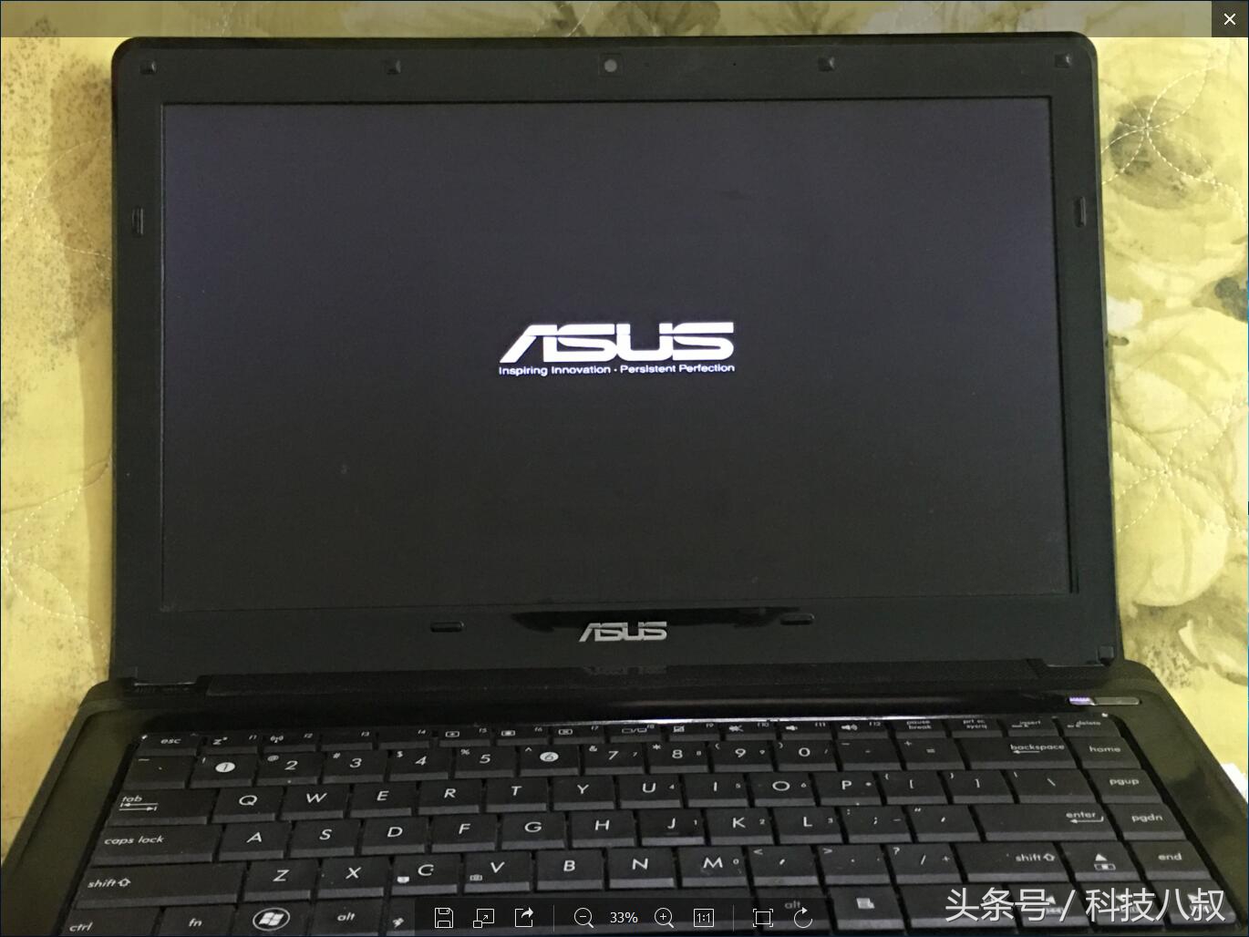 华硕笔记本停留在开机画面,华硕开机停留在asus界面转圈