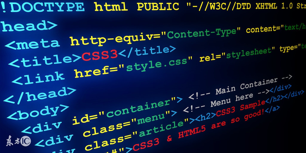 零基础入行web前端开发要如何学习,用div和css设计一个页面布局步骤