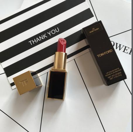 tomford试色16哑光和奶油,tomford口红试色及推荐