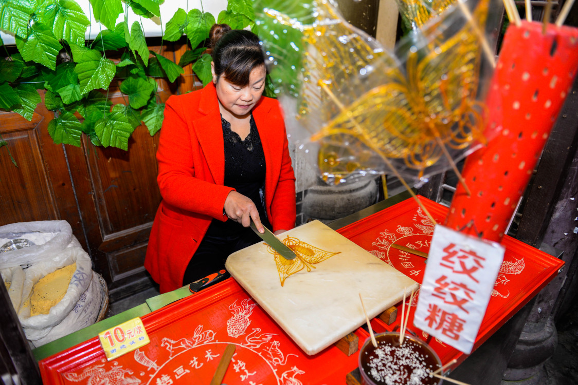 小时候自己做的糖画,小时候做的糖画