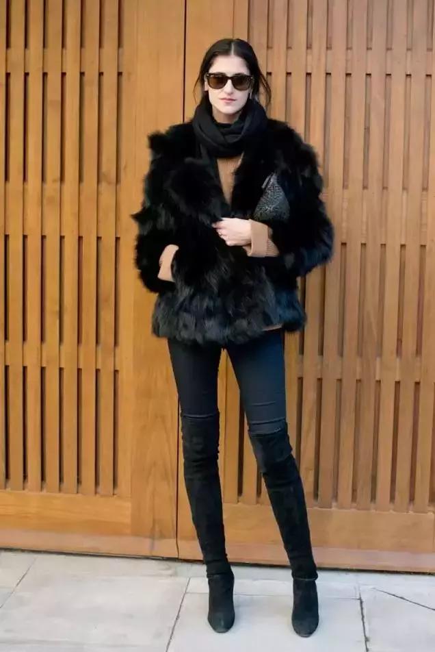 靴子长筒靴过膝搭配,过膝超长靴子穿搭