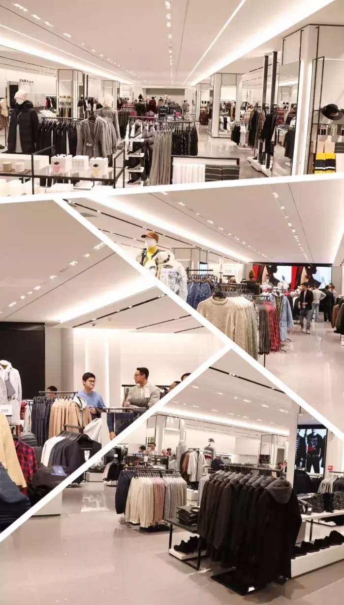 中国最大的第二个zara店,zara上海第一家门店