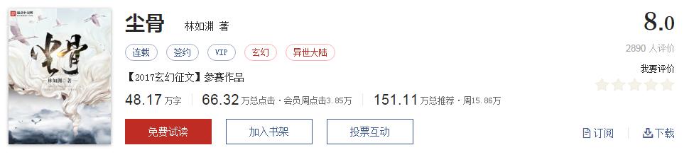 起点有哪些被你奉为神作的小说,起点8.3分高评价口碑网络小说