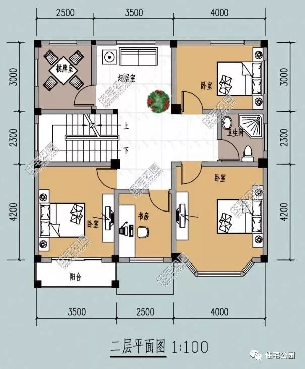 十佳最美农村别墅三层7x12米,农村别墅户型设计大全