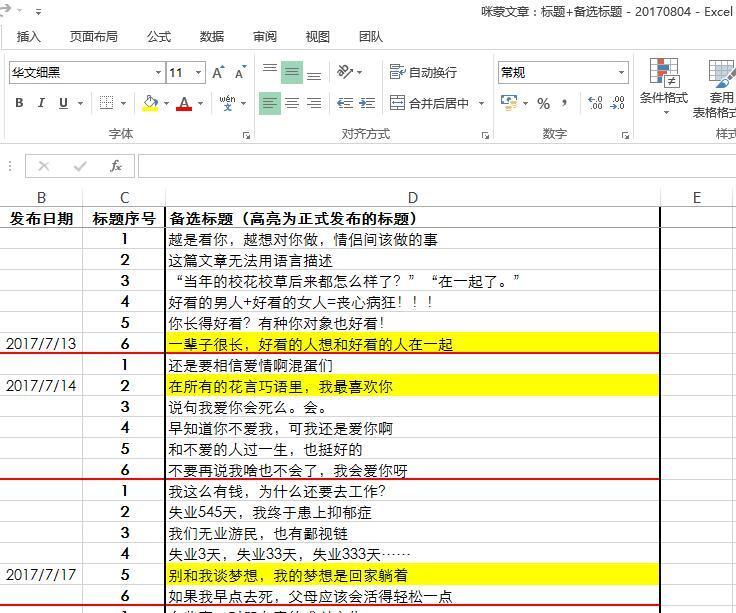 咪蒙经典100个标题,咪蒙的所有文章的标题