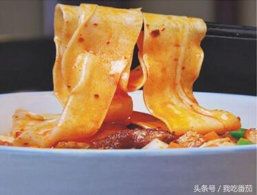 陕西美食牛肉biangbiang面,陕西小吃biangbiang面怎么写