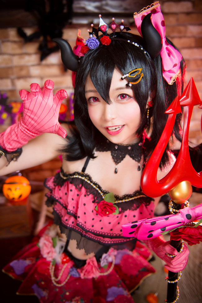 恶魔矢泽妮可cos (lovelivecos西木野真姬)