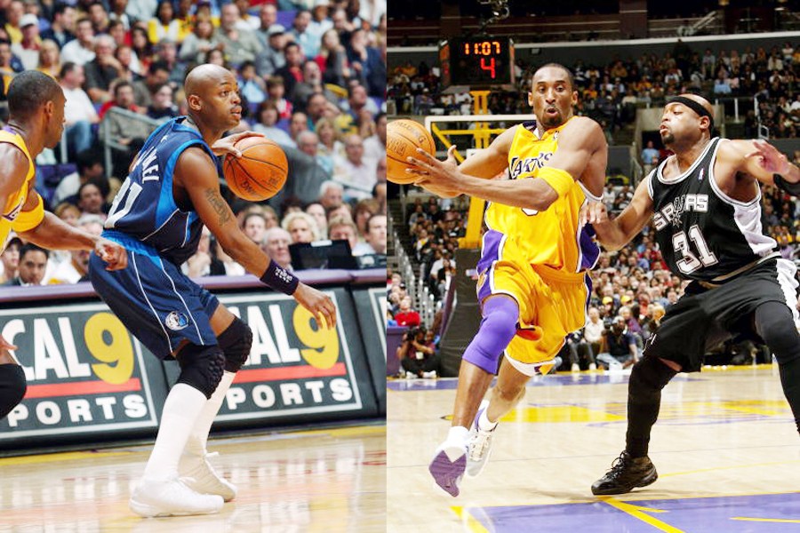 那些年科比单挑詹姆斯,回顾那些年科比的黑肘