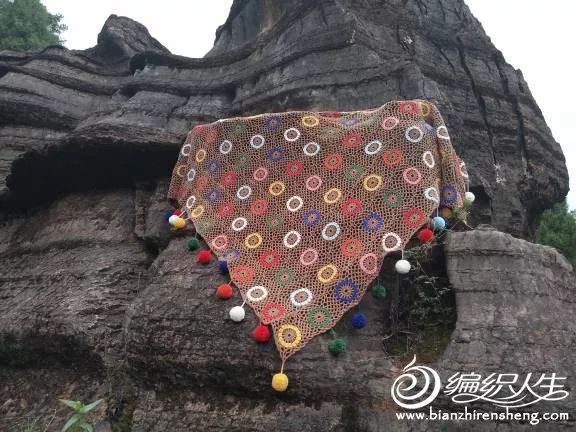 钩针最好看的紫色披肩,大气漂亮钩针披肩编织花样