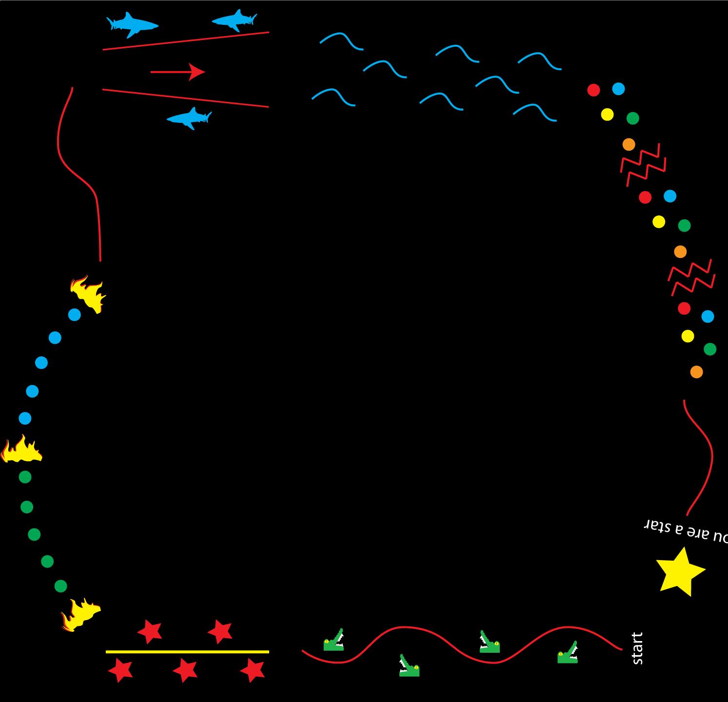 不要小看幼儿园的知识,幼儿园地面标志图