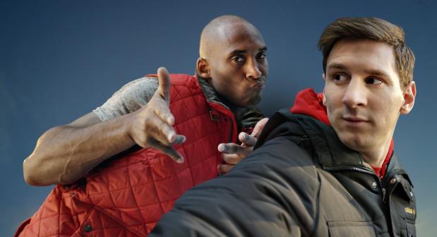 c罗贝克汉姆乔丹科比,科比和梅西互秀技巧分析