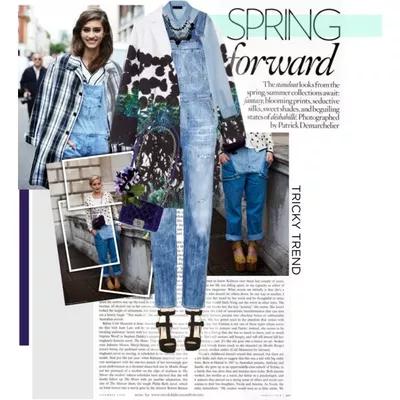 三月没减肥也别慌，背带裤重出江湖啦