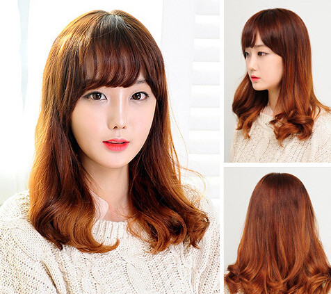 韩国女神发型,韩国明星女发型