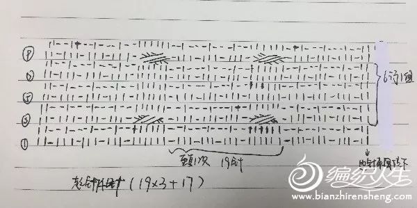 棒针圆围脖的编织教程,棒针男女同款连帽围脖教程上集