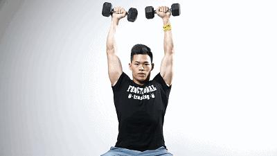 家庭哑铃练肩最好的动作,居家全身的哑铃训练动作